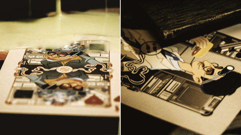 Illustration for article titled The Artwork On These Ghostbusters Playing Cards Is Fantastic